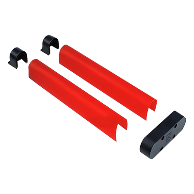 Goma roja protectora a prueba de golpes