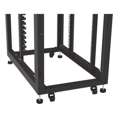 Gabinete Profesional para Telecomunicaciones de 24UR, 600 mm de Ancho x 1000 mm de Profundidad, Se envía el Gabinete Armado. - Imagen 18