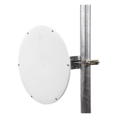 Antena direccional de Alto Rendimiento/ Parábola profunda para mayor aislamiento al ruido / 24.5 dBi / (4.9 - 6.4 GHz) / Conectores N-Hembra / Fácil Montaje y Soporte de acero inoxidable / Radomo Incluido - Imagen 8