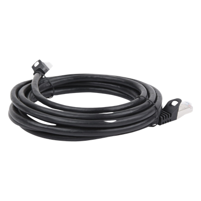Cable de Parcheo FTP Cat6 - 3.0 Metros (9.84 Pies) - Negro - Imagen 5