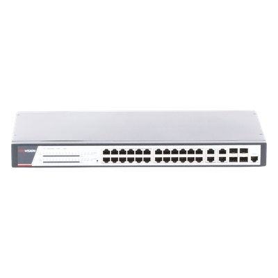 Switch Gigabit PoE+ / Administrable / 24 Puertos 1000 Mbps PoE+ / 4 Puertos 1000 Mbps + 4 Puertos SFP de Uplink / 370 Watts / Soporta IGMP - Imagen 6