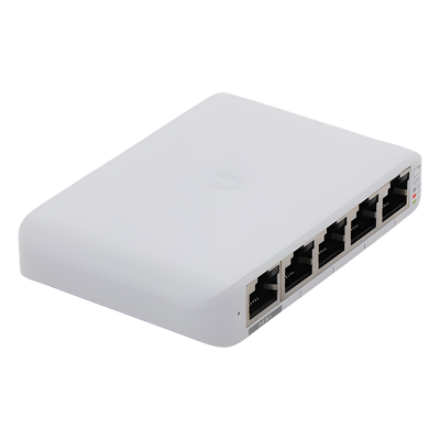 Switch UniFi Administrable Compacto de 5 Puertos 10/100/1000 Mbps, soporta entrada de PoE 802.3af/at - Imagen 5