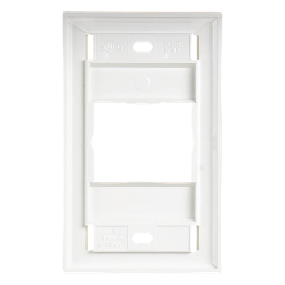 Placa de Pared CT, Para un Acoplador, Color Blanco - Imagen 6
