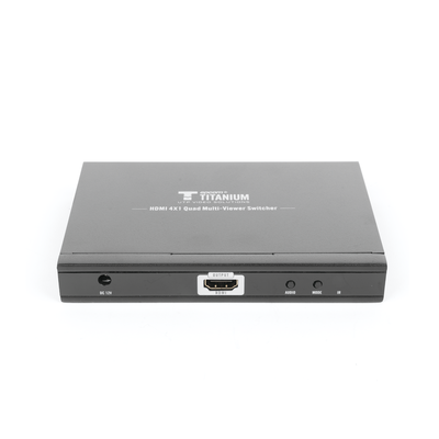 MATRICIAL DE VIDEO HDMI 4X1 (Divisor) | 4 Entradas a 1 Salida HDMI | 1080p @ 60Hz | Diferentes modos de Display | Pantalla completa, Modo Dual, Modo Quad | Conmutación por Botón o Control Remoto | Botón de Control de audio - Imagen 3