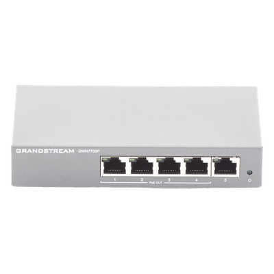 Switch PoE+ Gigabit No Administrable / 5 puertos 10/100/1000 Mbps / 4 puertos PoE+ / hasta 60W - Imagen 3