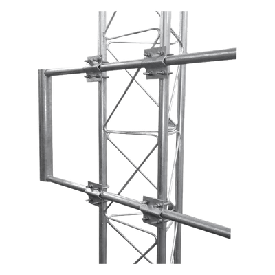 Brazo Uso Rudo para Torre STZ Galvanizado por Inmersión en Caliente de 170 x 60 cm Tubo 2" Ced 30.