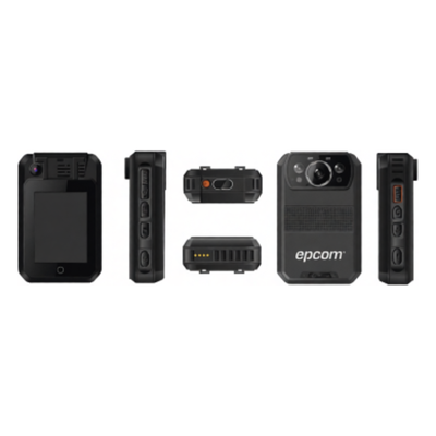 Body Camera para Seguridad / Video 4K / GPS Interconstruido / Conexión 4G-LTE / WiFi / Bluetooth / Sistema Basado en Android / Exterior IP66 - Imagen 5