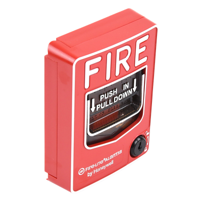 Estación manual de alarma contra incendio de doble acción, convencional, con cerradura de llave - Imagen 6