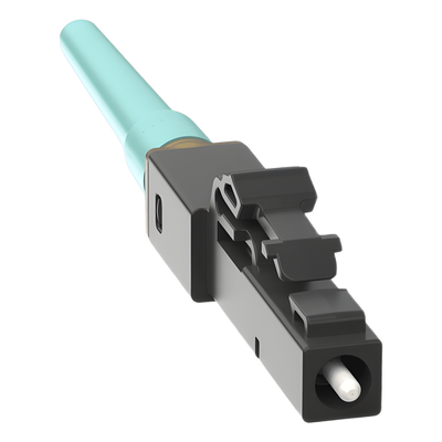 Conector LC de Empalme por Fusion OmniSplice™, Para Fibra Óptica Multimodo 50/125µm OM3/OM4/OM5, Color Aqua - Imagen 5