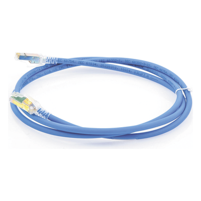 Patch Cord Z-MAX Cat6A UTP, CM, 1.52 Metros (5 Pies), Color Azul, Versión Bulk (Sin Empaque Individual) - Imagen 3