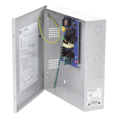 Fuente de poder de 12/24 Vcc, 4 A. Ideal para aplicaciones de intrusión / Acceso / Video Vigilancia / Fuente Supervisada / Con capacidad de baterías de respaldo / Requieren baterías - Imagen 4