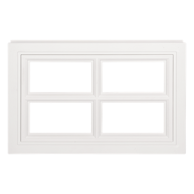 Ventana p / puerta d / garage / cuadro corto.