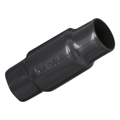 Cople de Aluminio con Recubrimiento Exterior de PVC de 1" (25.4 mm) / Interior de Uretano Purpura.