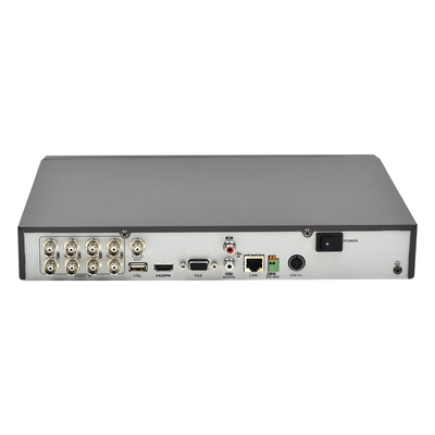 DVR 8 Canales TurboHD + 2 Canales IP/ 2 Megapixel/ 1 Bahía de Disco Duro / H.264+ / 1 Canal de Audio / Videoanálisis - Imagen 4