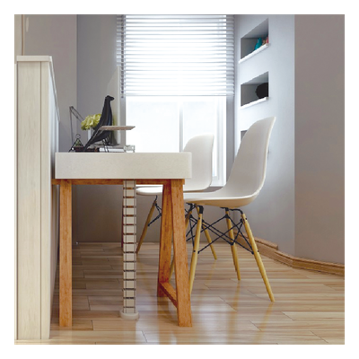 Organizador de Cables Vertical Articulado, Ideal para Llevar los Cables del Piso a Mesa o a la Cubierta del Escritorio de Manera Segura - Imagen 5