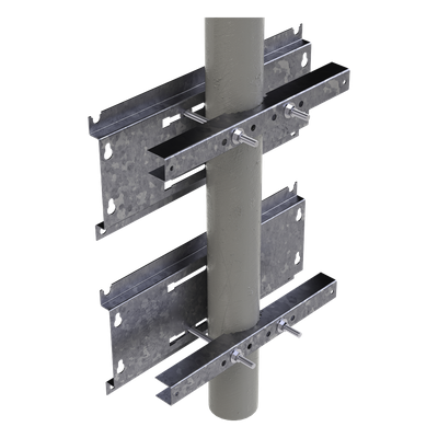 Herraje para Fijación a Pared, Torre o Poste compatible con LP-FORTE-16UR3 y LP-FORTE-24U-R3 - Imagen 4
