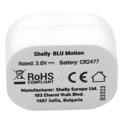 Sensor de movimiento inteligente e inalámbrico, integrable a la App Shelly necesario ShellyPRO o PLUS - Imagen 6
