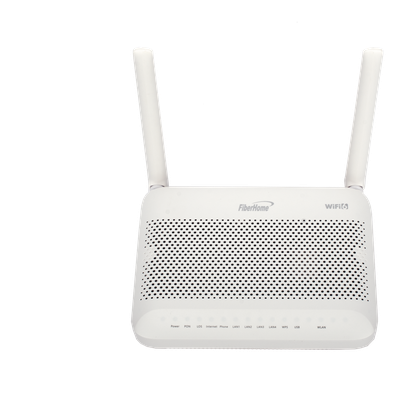 ONU GPON WiFi 6, (2.4/5 GHz), 2 Antenas de 5 dBi, Compatible con OLT de Terceros, 4 puertos Gigabit + 1 POTS + 2 USB, conector SC/UPC - Imagen 3