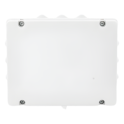 Caja Estanca de PVC Para Derivación y Conexión, 12 Entradas, Tapa Atornillada, 380x300x120 mm (Área interna), Uso Exterior IP55, Material que no Propaga el Fuego y Libre de Hálogenos - Imagen 5