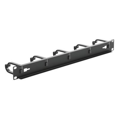Organizador de Cables con 5 anillos, 1U, 19" Color negro - Imagen 4