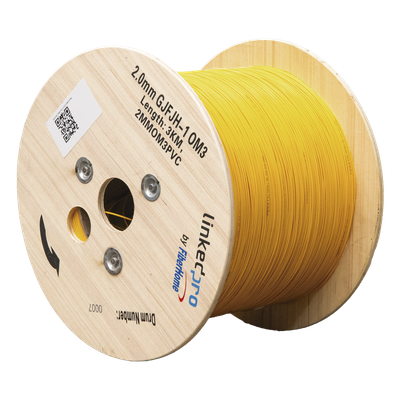 Fibra Óptica Multimodo OM3 2 mm Simplex Tight Buffer (900 micras), Precio Por Metro, (Hasta 2000 Metros en un Solo Tramo de Cable) - Imagen 4