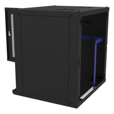 Gabinete de Pared Fijo, Puerta Perforada, Rack 19in, de 12 Unidades de Rack - Imagen 7