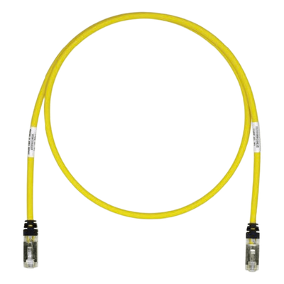 Patch Cord Cat6A, Blindado S/FTP, CM/LS0H, 6.1 Metros (20 Pies), Color Amarillo