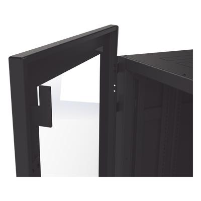 Gabinete Profesional para Telecomunicaciones de 45UR, 1200 mm Profundidad, Incluye 2 Organizadores Verticales de 45 Unidades de Rack, Se envía el Gabinete Armado. - Imagen 10