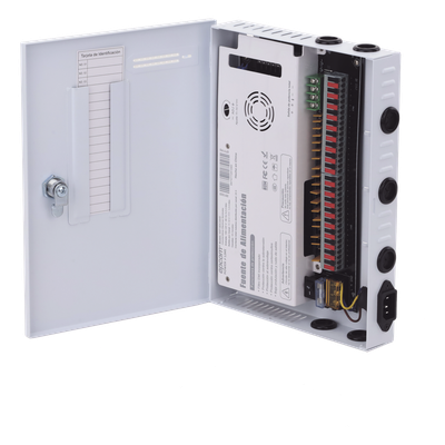 Fuente / 11-15 V / 18 canales / 20 A / Alta tecnología en seguridad / Doble ventilador / Hasta 1.8 Amperes por Salida / Filtro de ruido por canal / Diseño de alta gama. - Imagen 8