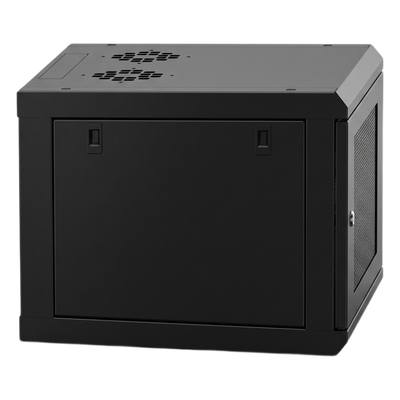 Gabinete Rack 19 Pulgadas / 04 Unidades / Ventilado / Montaje Pared / Acero Calibre 20 / Capacidad 100 kg / Dimensiones 636x606x283 mm (25x23.9x11.1 in) - Imagen 4