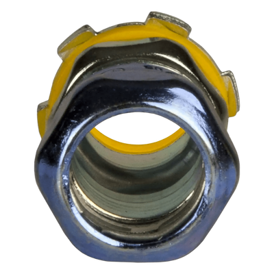Conector de Compresión Hermético de Acero Galvanizado para Pared Delgada de 1 1/4" .