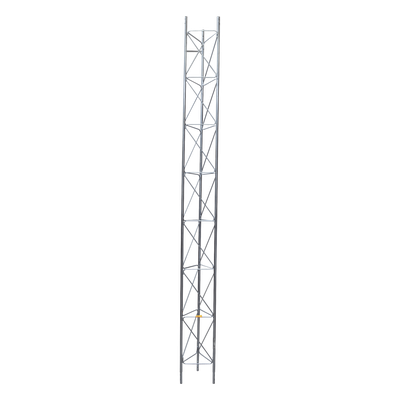 Tramo de Torre Arriostrada de 3m x 45cm, Galvanizado por Electrólisis, Hasta 60 m de Elevación. Zonas Secas.