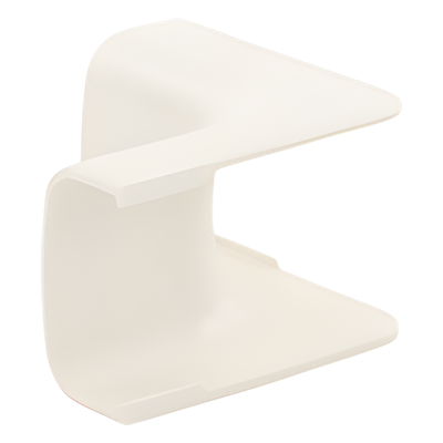Esquinero interior, para uso con canaleta LD5, material ABS, Color Blanco Mate - Imagen 3
