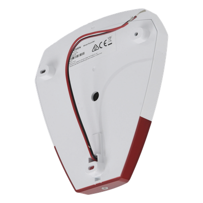 Sirena Estrobo Cableada Hikvision DS-PS1-R / 105 dB / LED Rojo / IP54 / 12V CC / Compatible con Paneles de Alarma - Imagen 5