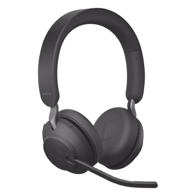 Jabra Evolve2 65, Auricular stereo versión UC con aislamiento de ruido activa, dongle USB-A indicador de ocupado (Busylight) (26599-989-999) - Imagen 3