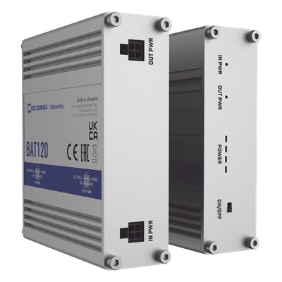 UPS industrial para (RUT2xx, RUT9xx, RUTXxx, TRBxxx) 2300 mAh 17 Wh, 12 volts de salida - Imagen 3