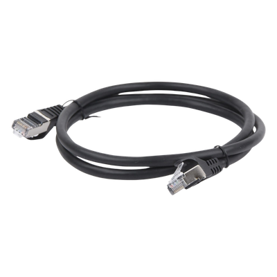 Cable de Parcheo FTP Cat6 - 1.0 Metro (3.28 Pies) - Negro - Imagen 4