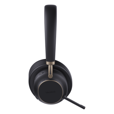 Diadema Inalámbrica BH76 Plus UC Black USB C/A de Yealink con Compatibilidad Completa para Plataformas UC y 6 Micrófonos para Voz de Alta Claridad - Imagen 3