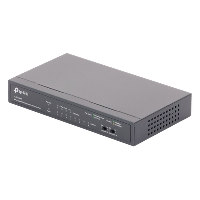Switch Gigabit PoE+ no administrable de 8 puertos 10/100/1000 Mbps, solo 4 puertos PoE, para escritorio - Imagen 6