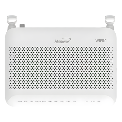 ONU GPON WiFi (2.4/5 GHz), 2 antenas de 5 dBi, Compatible con OLT de Terceros, MIMO 2x2, 4 puertos Gigabit + 1 POTS + USB, conector SC/UPC (Gestión WAN desde la Interfaz de la ONU) - Imagen 7