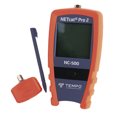 Probador Profesional para Cable UTP, STP y Cable Coaxial (NETcatÆ Pro2) con Pantalla Táctil Retroiluminada - Imagen 5