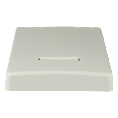 Caja de Montaje en Superficie, con Accesorio para Resguardo de Fibra Óptica, para 6 Módulos Mini-Com, Color Blanco Mate - Imagen 5