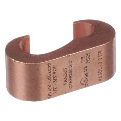 Conector de compresión a tierra de cobre Panduit CTAPR2/0-2-L, 1Pz - Imagen 5