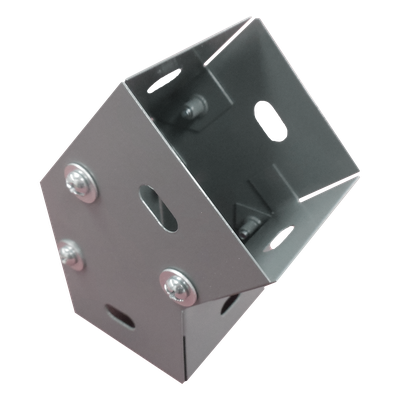 Derivación codo horizontal de 45 grados 65 X 65 mm, fabricado en lámina de acero al carbón