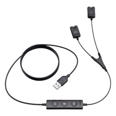 Cable para Entrenamiento en “Y” para Diademas Yealink de la Serie YHS (10 PIEZAS)