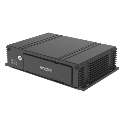 DVR Móvil 2 Megapixel (1080p) / 4 Canales TURBOHD / IA Integrada ADAS + DSM + BSD / 4G + GPS / Dual SD 512 GB / Sensor G / Alarmas I/O / 9-32 Vcc