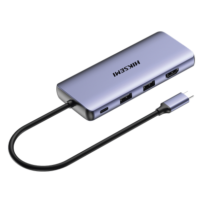 Hub USB-C 11 en 1 / HDMI 4K + VGA / 2x USB 3.0 + 2x USB 2.0 / SD + Micro SD / RJ45 Gigabit / PD 100W / Audio / Aleación de Aluminio - Imagen 3