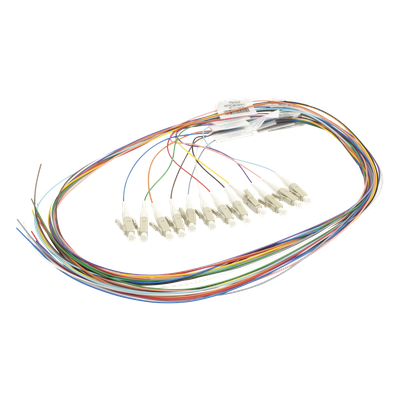 Kit de 12 Pigtails con Conector LC, Multimodo 50/125 OM4, 900um, de 1 Metro (3.28 Pies) - Imagen 3