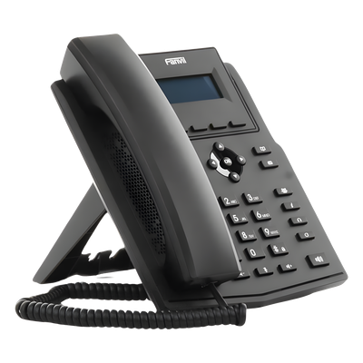 Teléfono IP / 2 Líneas SIP / Pantalla LCD 2.3" 132x64 / Audio HD G.722 y Opus / Conferencia 6 Vías / PoE 802.3af / Puertos Ethernet Duales 10/100 / Soporte EHS - Imagen 5