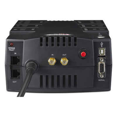 UPS de 685 VA/390 W, Topología Línea Interactiva, Entrada 120 Vca NEMA 5-15P, Tipo Gabinete Compacto, Con 8 Tomas NEMA 5-15R - Imagen 4